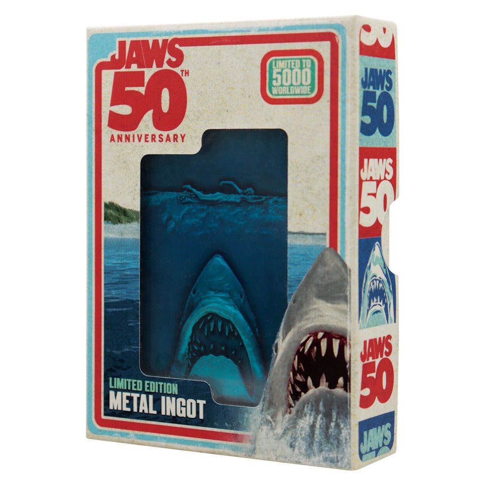 【予約商品】 JAWS ジョーズ (公開 50周年 ) - 50th Anniversary Poster Ingot / 世界限定5,000個 / コレクタブル - PGS